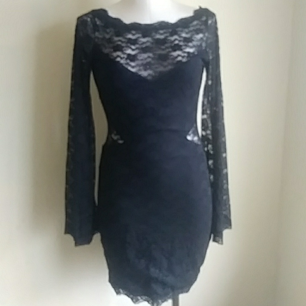 Black Lace Dress
